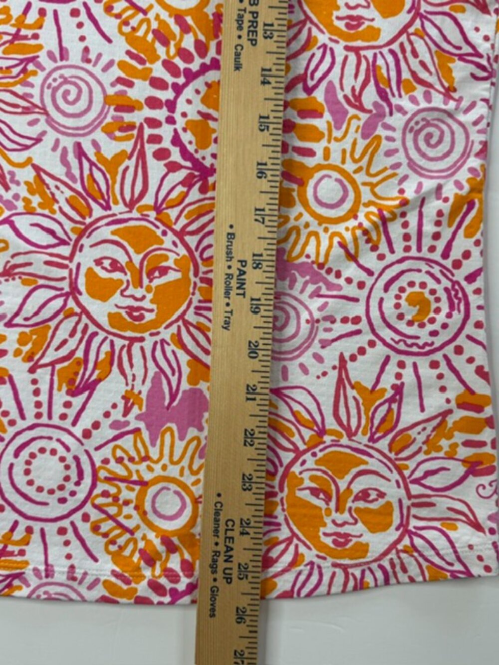 IBKUL Women's Orange Pink White Sunshine Quarter-Zip Shirt XL - Picture 7 of 8